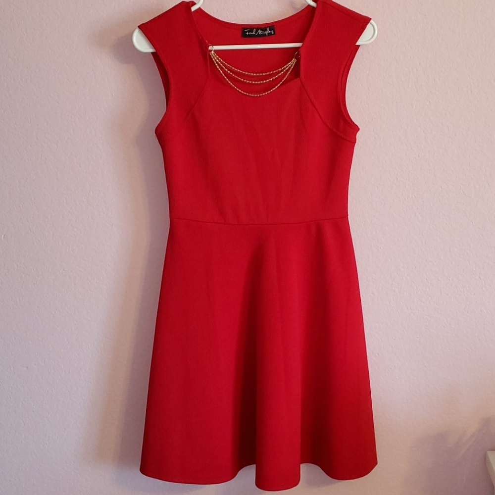 Red dress